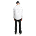 Abacus Mens Bounce rainjacket - white/grey