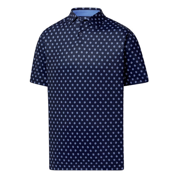 FootJoy Flower Foulard Lisle Self Collar Men's Polo