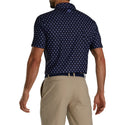 FootJoy Flower Foulard Lisle Self Collar Men's Polo