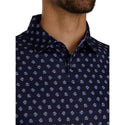 FootJoy Flower Foulard Lisle Self Collar Men's Polo