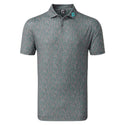 FootJoy Glass Print Lisle Men's Polo