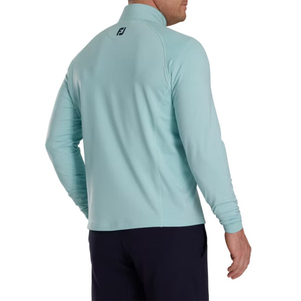 FootJoy ThermoSeries Heather Brushed Back Men's Half-Zip - FJ Tour Collar