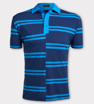 G/FORE Offset Stripe Polo