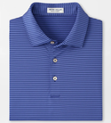 Peter Millar Men's Maritime / Cottage Blue Hales Performance Jersey Polo