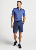 Peter Millar Men's Maritime / Cottage Blue Hales Performance Jersey Polo