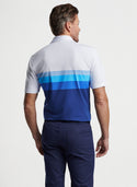 Peter Millar Macon Performance Jersey Polo in White