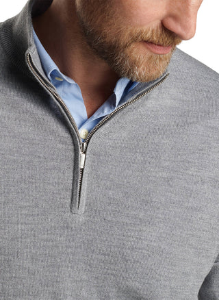 Peter Millar Men's Whitaker Quarter-Zip Sweater