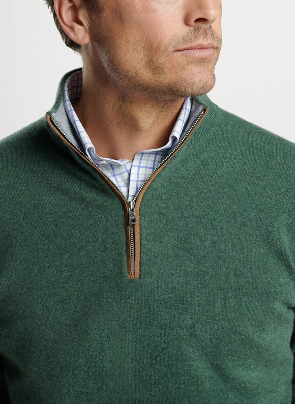 Peter Millar Artisan Crafted Cashmere Flex Quarter-Zip