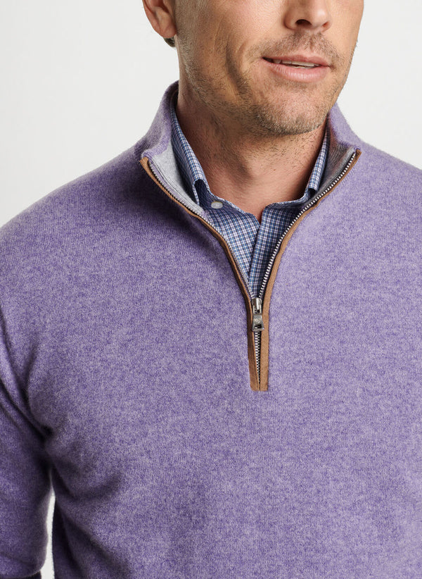 Peter Millar Artisan Crafted Cashmere Flex Quarter-Zip