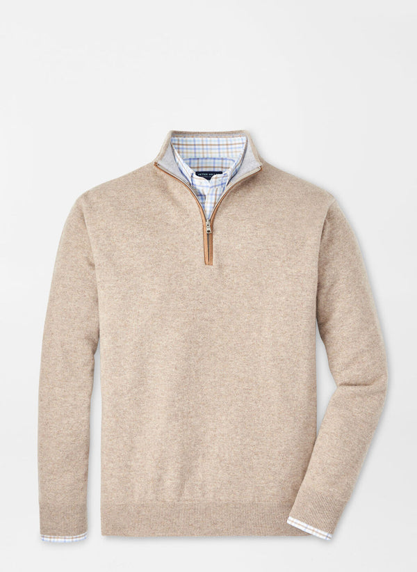 Peter Millar Artisan Crafted Cashmere Flex Quarter-Zip