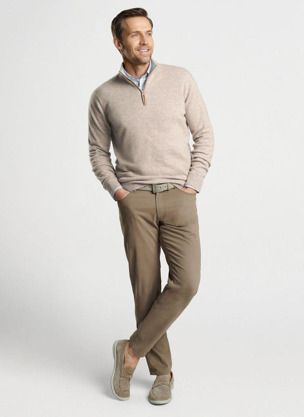 Peter Millar Artisan Crafted Cashmere Flex Quarter-Zip