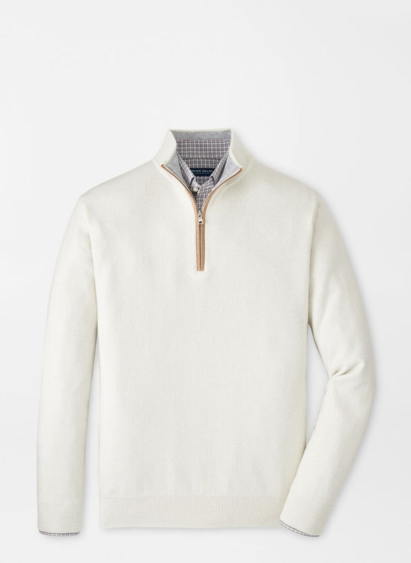 Peter Millar Artisan Crafted Cashmere Flex Quarter-Zip