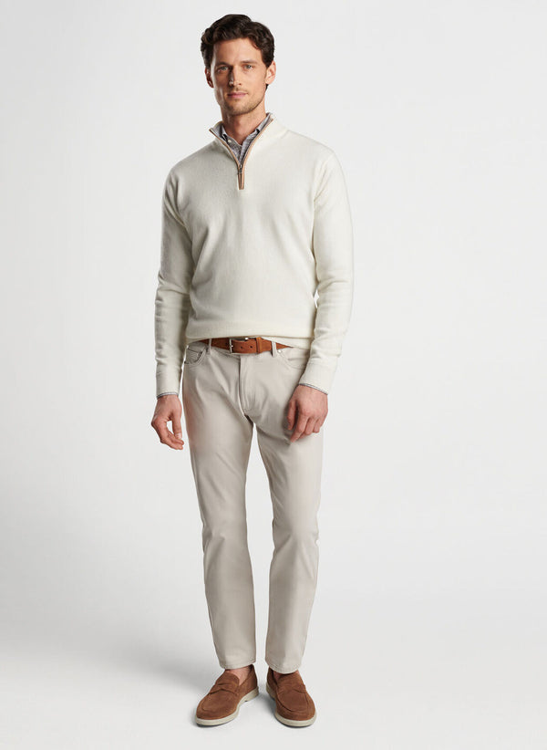 Peter Millar Artisan Crafted Cashmere Flex Quarter-Zip