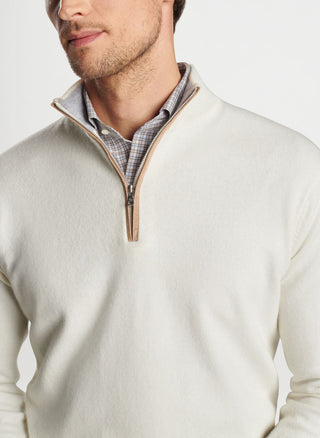 Peter Millar Men's Artisan Crafted Cashmere Flex Quarter-Zip