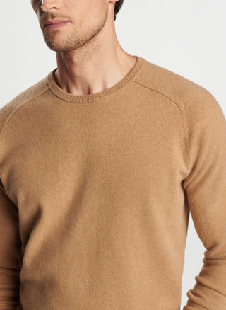 Buy tawny Peter Millar Men's Artisan Crafted Cashmere Flex Crew