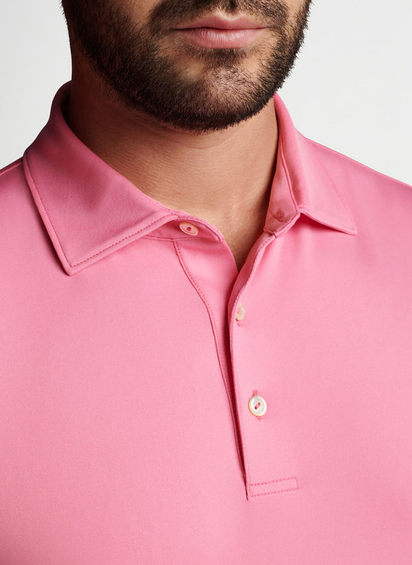 Peter Millar Solid Performance Jersey Polo