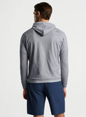 Peter Millar Pine Logo Camo Performance Hoodie