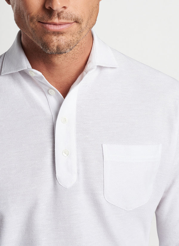 Peter Millar Croxley Long-Sleeve Polo