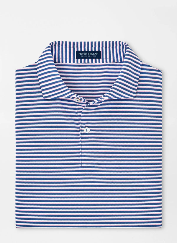 Peter Millar Albatross Cotton Blend Piqué Polo