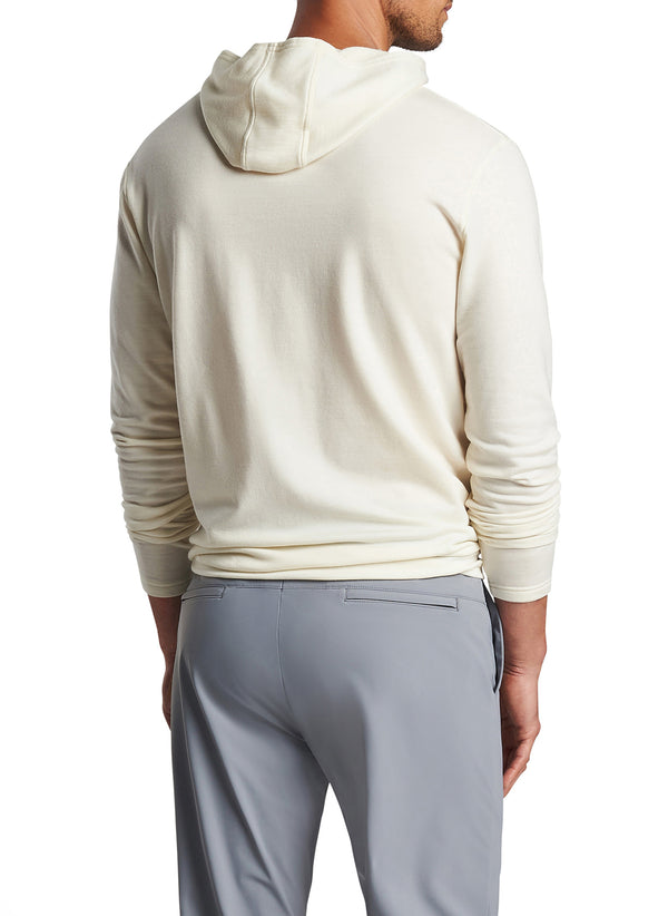 Peter Millar Men's Almond Excursionist Flex Vantage Hoodie