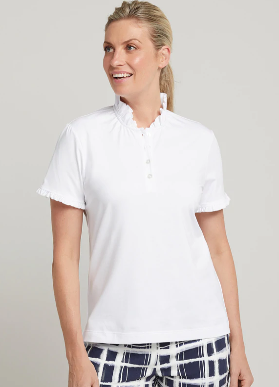 Forrest Golf Steph Ruffle Polo