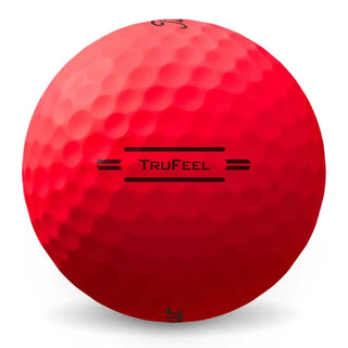 Buy matte-red Titleist TruFeel Golf Balls