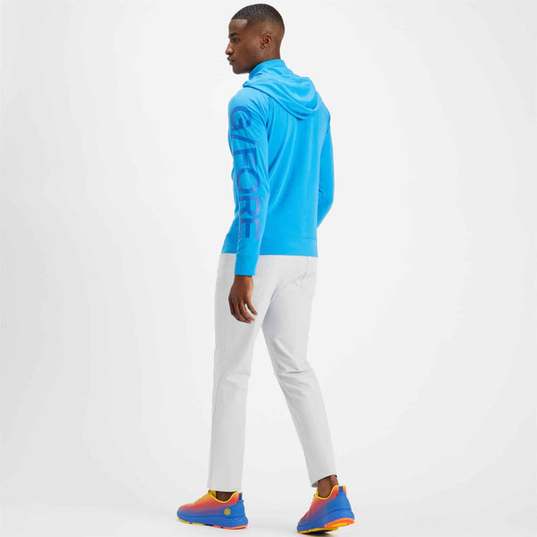 G/FORE Logo Hooded Lux Mid Golf Pullover