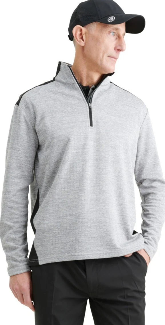 Abacus Sunningdale men's half-zip sweater