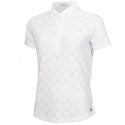 Green Lamb Naira Broderie Anglaise Polo - size 10