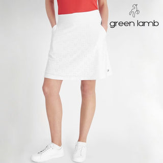 Green Lamb Nanna Broderie Anglaise Skort