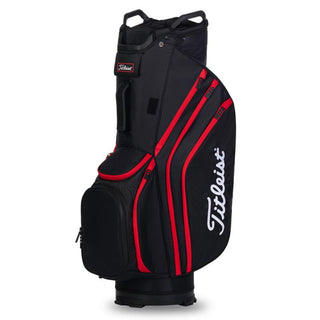 Buy black-black-red Titleist Cart 14 Lightweight Bag