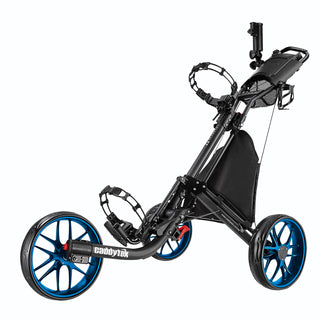 Buy blue CaddyTek CaddyLite EZ-Fold Pro 3-Wheel Golf Buggy