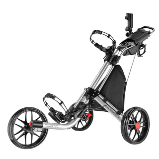 Buy silver CaddyTek CaddyLite EZ-Fold Pro 3-Wheel Golf Buggy