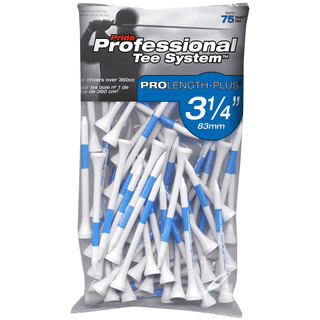 Pride Professional Tee System™ (PTS) Wood Golf Tees - Blue